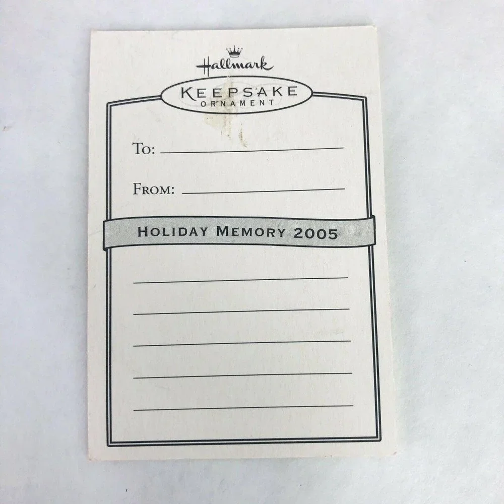 Hallmark Keepsake Ornament IC Petes‎ Frozen Treat Sound & Light Magic 2005 Video